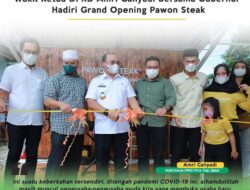 Amri Cahyadi Bersama Gubernur Babel Melakukan Grand Opening Pawon Steak 