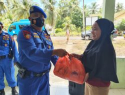 Satpolairud Polres Bangka, Sosialisasi Vaksinasi dan Call Center 110 Polri