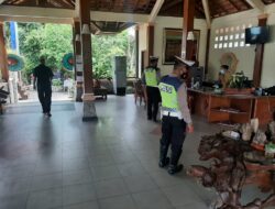 Satlantas Polres Bangka Laksanakan Patroli Objek Wisata