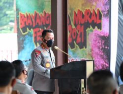 Kapolri Buka Bhayangkara Mural Festival 2021