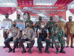 Walikota dan Kapolda Beri Apresiasi Tiga Kelurahan Capai 100 Persen Vaksin