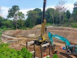 Proyek Kolam Retensi Muntok Rp 12 M Diduga Bakal Molor