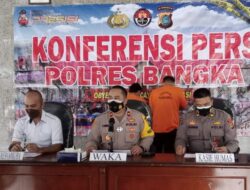 Satresnarkoba Polres Bangka Amankan 2 Orang Bandar Sabu