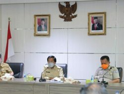 Dampak La Nina, Wagub Abdul Fatah Pimpin Rakor Penanggulangan Bencana Daerah