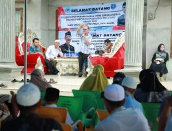 Rustamsyah dan Matzan Sebarluaskan Perda di Kecamatan Puding Besar