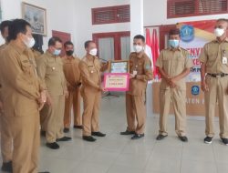 Bupati Berikan Penghargaan, Kepada 6 Desa 1 Kelurahan Lunas PBB P-2 Tercepat