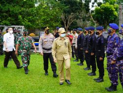 Polres Bangka Laksanakan Apel Gelar Pasukan, Jelang NATARU