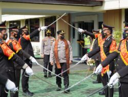 Sertijab Kapolres Bangka, AKBP Indra Kurniawan Pegang Tongkat Komando