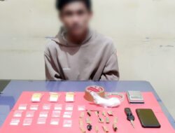 Tim Gradak Satresnarkoba Polres Bangka, Tangkap Dua Pengedar Sabu