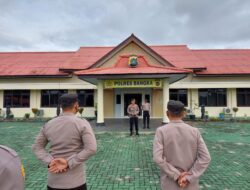 Kapolres Bangka Pimpin Apel Pagi, Jam Pimpinan