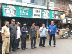 Komisi III DPRD Kabupaten Bangka, Tinjau Kondisi Pasar Belinyu