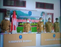 Bupati Bangka, Pimpin Rakor Optimalisasi PBB P-2 Tahun 2022