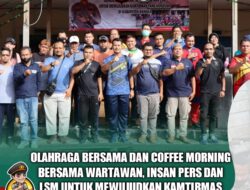 Silaturahmi Bersama Kapolres Bangka, Dengan Media Mitra