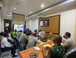 Wakapolres Bangka Pimpin Anev, Percepatan Vaksinasi Kabupaten Bangka