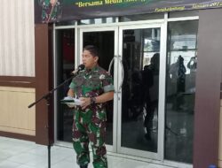 Dandim 0413/Bangka Gelar Acara Coffee Morning Bersama Insan Pers