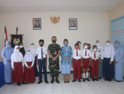 Putra Putri Anggota Lanud Hanandjoeddin Terima Beasiswa Berprestasi
