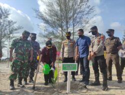 Pemkab Bangka Bersama Forkopimda, Laksanakan Penghijauan Lahan Bekas Tambang
