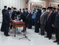 Sebanyak Delapan Kepala OPD Pemkab Bangka, Di Lantik Bupati