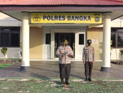 Wakapolres Bangka Pimpin Apel Pagi