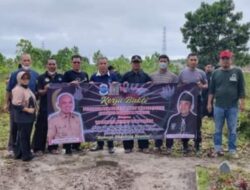 M Syahrial Bersama PSHT Cabang Pangkalpinang Gelar Kerja Bakti di TPU Kampak