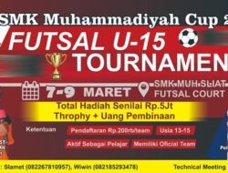 SMK Muhammadiyah Sungailiat, Gelar Futsal U -15 Tournamen 2022