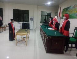 Kepala Pengadilan Tinggi Babel, Lantik Zulkifli Pimpin PN Sungailiat