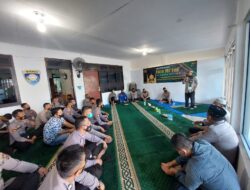 Polres Bangka Gelar Peringatan Isra Mi’raj, Tingkatkan Keimanan Personil Polri