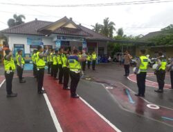 Kapolres Bangka Pimpin Apel Kesiapan Satlantas, Bagi Seluruh Personil