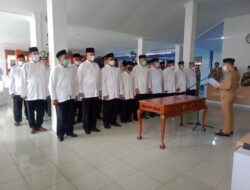 Bupati Bangka Lantik Pengurus Baru, Badan Pelaksana Masjid Agung Sungailiat