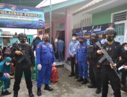 Satpolairud Polres Bangka Gelar, Vaksinasi Boster Serentak Bagi Nelayan Pesisir