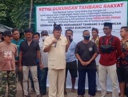 Paska Lokasi Penambangan di Tutup, Ratusan Masyarakat Tambang Rakyat Gelar Aksi Damai