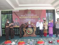 Molen Resmikan Balai Perdamaian Restorative Justice