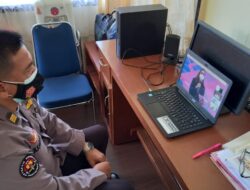Rakernis Humas Polri, di Laksanakan Secara Virtual Zoom Meeting