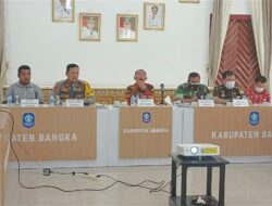 Pemkab Bangka Bersama Forkopimda, Gelar Rapat Tertutup Berikut Permasalahannya !!