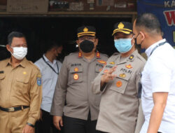 Kapolres Bersama Pemkab Bateng Menggelar Sidak Pasar