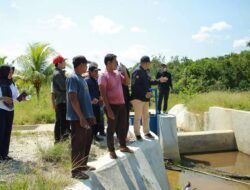 Tinjau Lokasi Pembangunan Irigasi, Komisi III Temukan Potensi Pelanggaran Perda