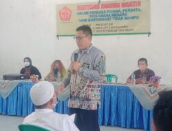 Pengadilan Agama Sungailiat Bersama LPH & Ham Pancasila, Gelar Sosialisasi Bantuan Hukum Gratis