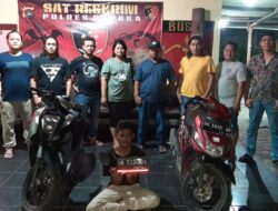 Tim Opsnal Polres Bangka, Amankan Pelaku Pencurian Motor