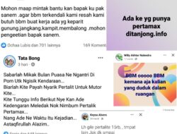 Belitung Alami Kelangkaan Pertalite dan Partamax, Beberapa Akun FB Tulis Kritikan Hingga Sumpah