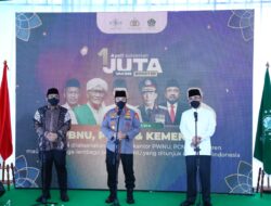 Kapolri Bersama Menag dan Ketum PBNU, Tinjau Program Satu Juta Boster Serentak