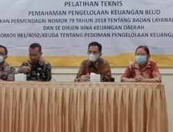 Pemkab Bangka, Gelar Bimtek Pengelolaan Keuangan Bagi Rumah Sakit dan Puskesmas