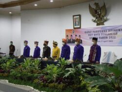 Rapat Paripurna Istimewa, Memperingati HUT Kota Sungailiat Ke 256 Tahun 2022