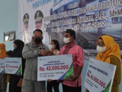 SB Bakamla Babel Hadiri Peresmian Gedung TPI PPP Muara Sungai Baturusa