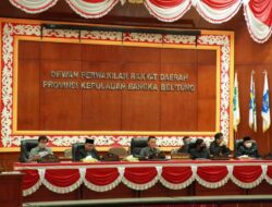 DPRD Babel Gelar Paripurna Penyampaian LKPJ Gubernur, Ini Kata Ketua DPRD