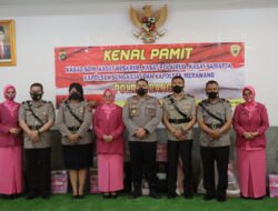 Kapolres Bangka Pimpin Sertijab, 6 Orang Perwira Jajaran Utama