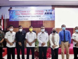 Wakil Bupati Bangka, Buka Pelatihan Sertifikasi Uji Kompetensi Pengawas Koperasi