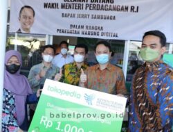 UMKM Babel Bersama Kementrian Perdagangan RI Menghadirkan Program Warung Digital