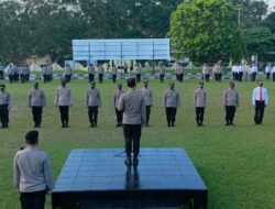 Kapolres Bangka Pimpin Apel Pagi