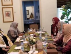 Silaturahmi dengan Istri-Istri Kepala Daerah, Monica Haprinda Bahas UMKM dan Penanganan Stunting