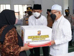 Wapres Hadiri Baksos Kesehatan TNI-Polri, Peringati Haul 129 Syekh Nawawi Al Bantani dan HUT Bhayangkara 76